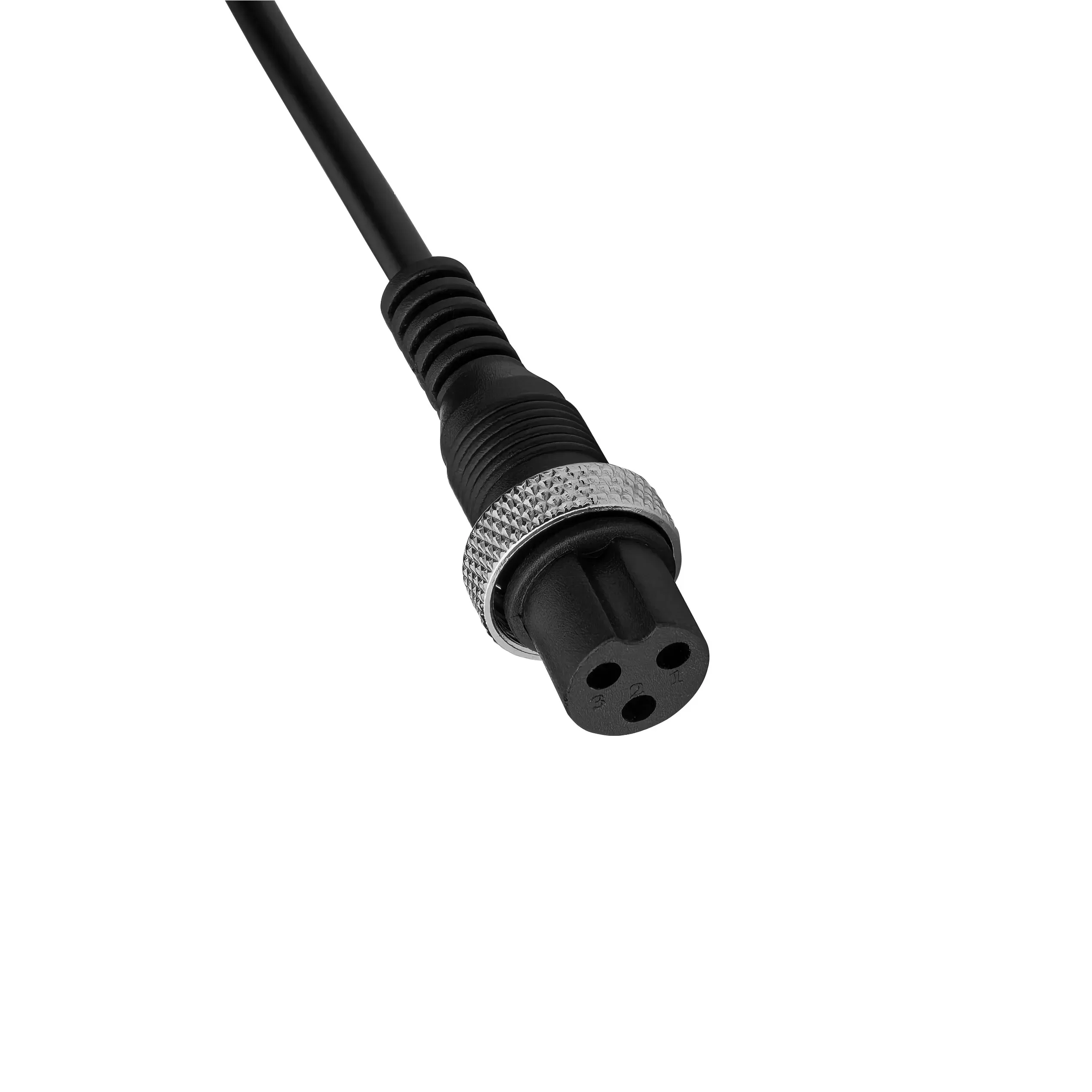 3-Pin Aviation (Female) — battery charger connector